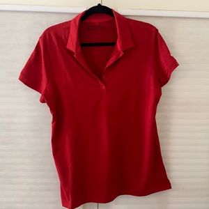Red Nike Polo